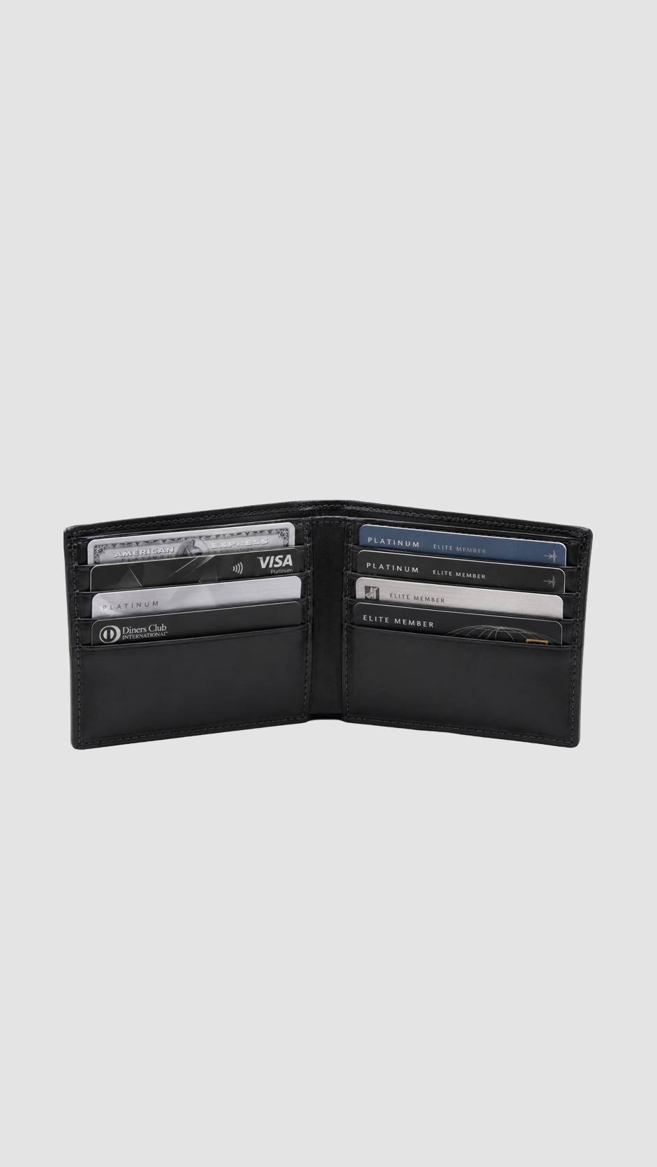 Bifold Leather Wallet 0010 interior detail