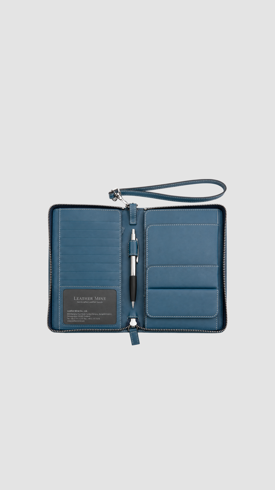 Leather Wristlet Wallet 0033 alternate view