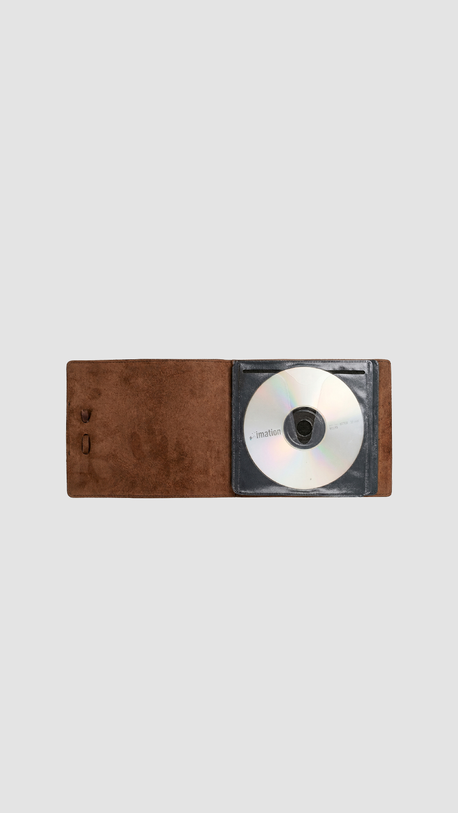 4938/1 ซองใส่ CD หนังแท้ OEM | กระเป๋าเก็บแผ่นหนังพรีเมียม 2
