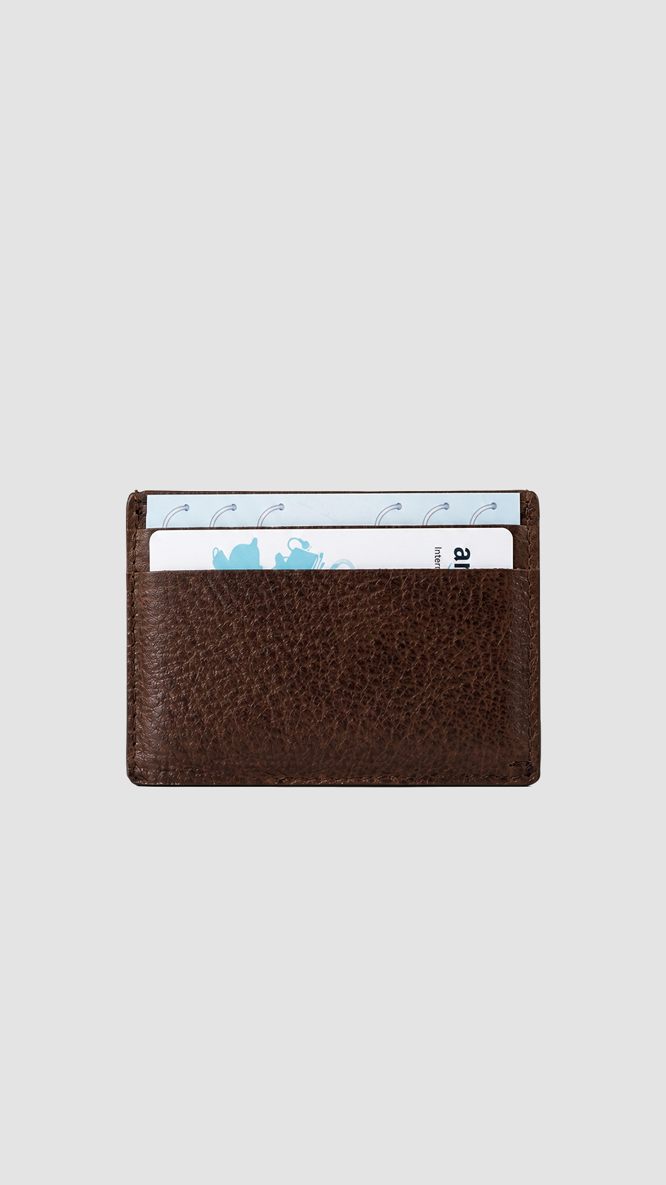 697/1 - Slim Leather Card Holder OEM | Custom Leather Manufacturer