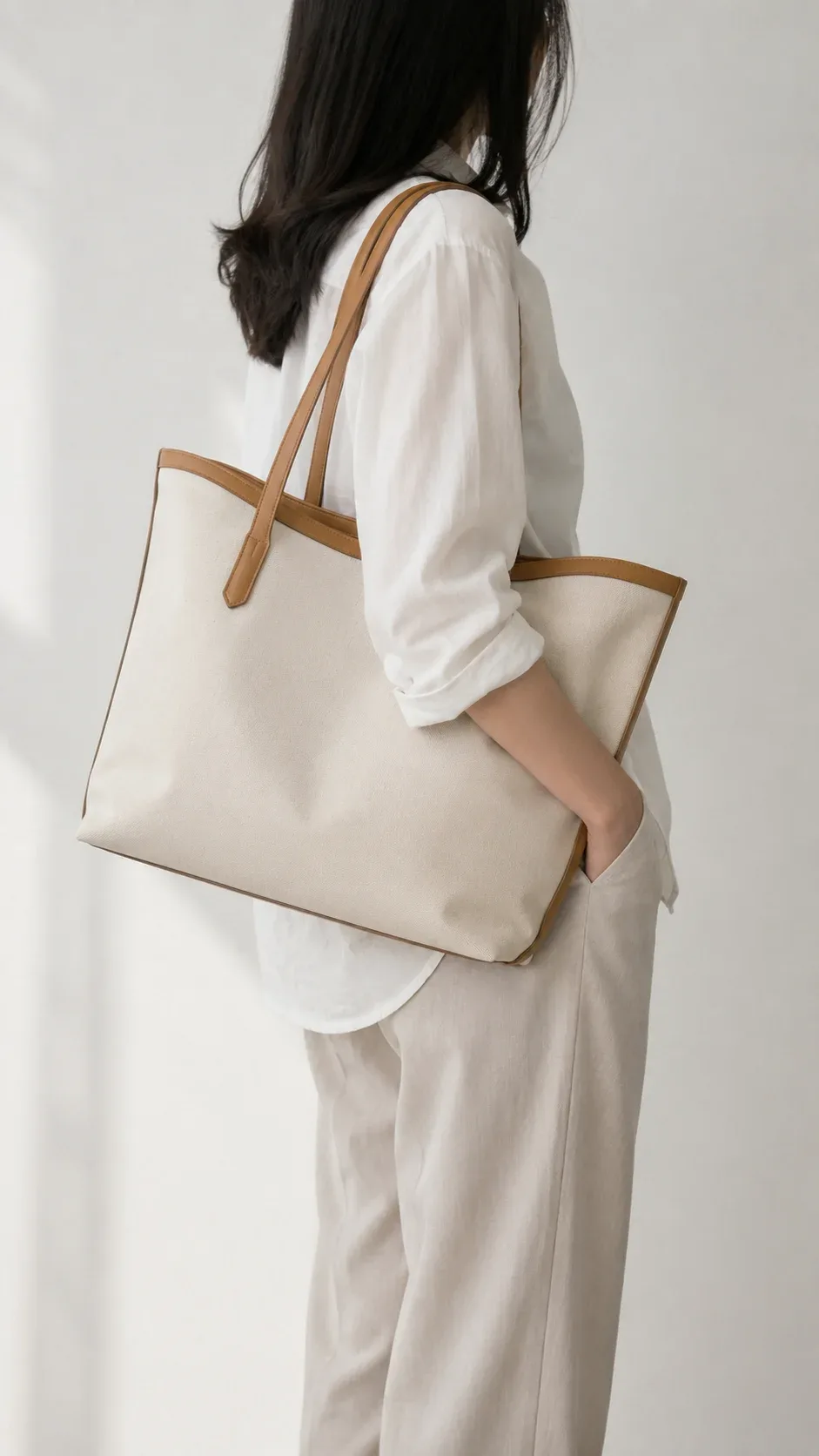 Canvas Tote HB3005 Canva Fabric Bag Manufacturer 3