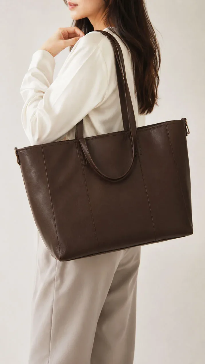 HB3009 Leather Tote Manufacturer Pu Tote Bag Pvc Tote 3