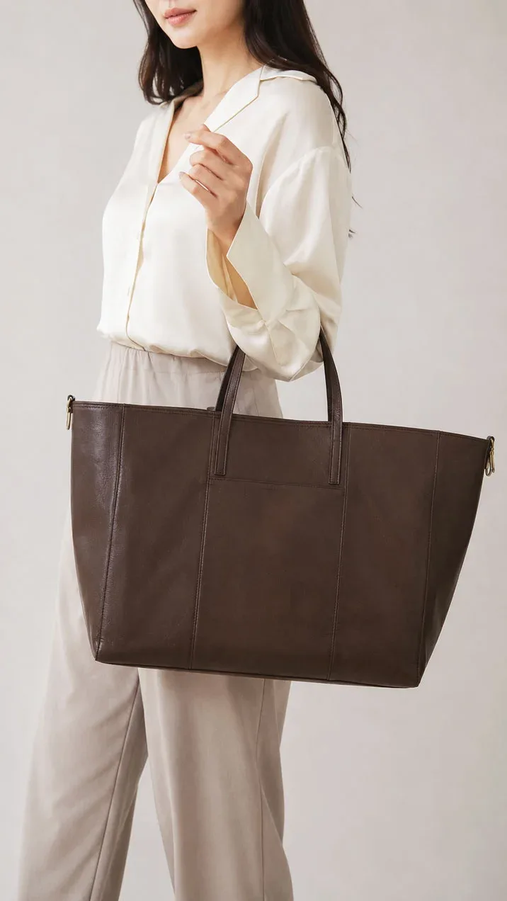 HB3009 Leather Tote Manufacturer Pu Tote Bag Pvc Tote 4